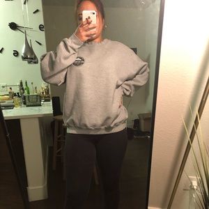 SOLD Oversized gray sweater